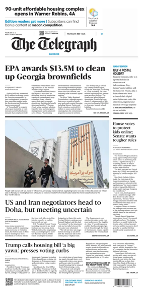 Cover of The Telegraph (Macon)