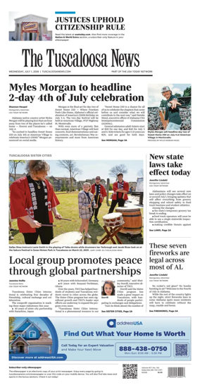 Cover of The Tuscaloosa News