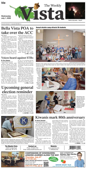 Cover of The Weekly Vista