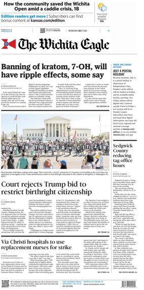 Cover of The Wichita Eagle