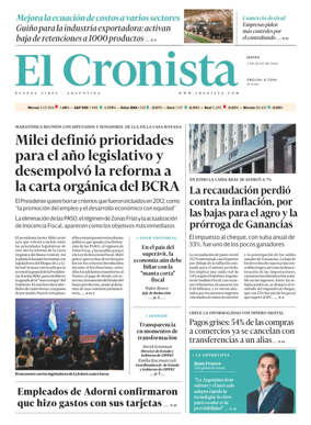 Cover of El Cronista
