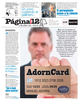 Cover of Pagina 12