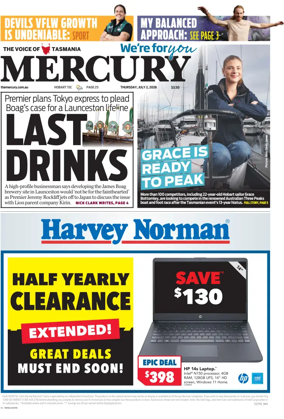 Cover of Mercury (Hobart)