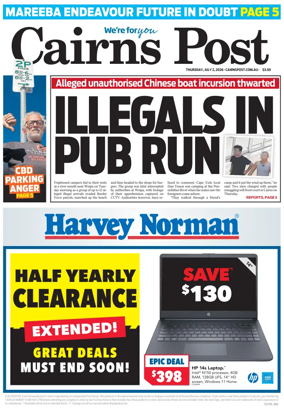 Cover of The Cairns Post