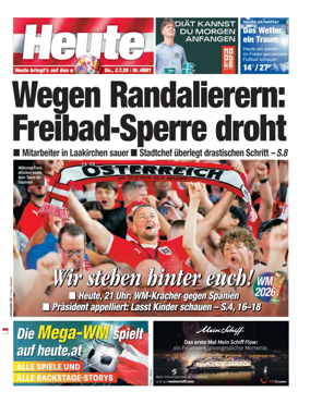 Cover of Heute - Oberosterreich Ausgabe