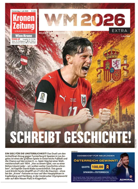 Cover of Kronen Zeitung