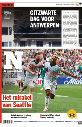 Cover of Het Nieuwsblad