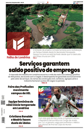 Cover of Folha de Londrina