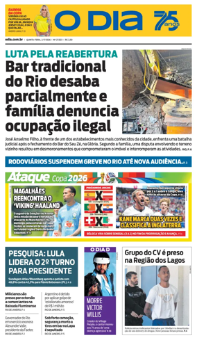 Cover of O Dia