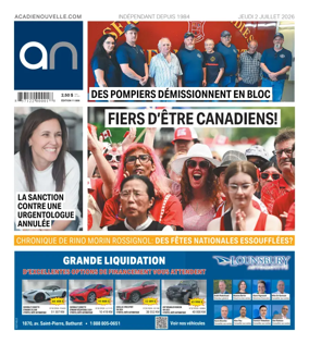 Cover of Acadie Nouvelle