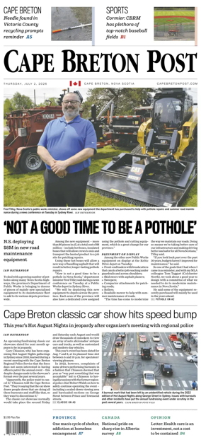 Cover of Cape Breton Post