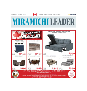 Cover of Miramichi Leader