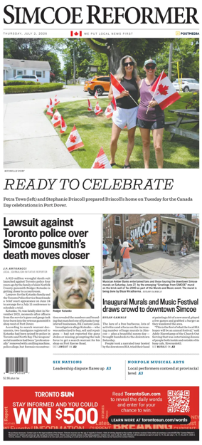Cover of Simcoe Reformer
