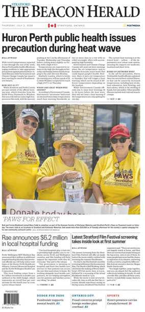 Cover of The Beacon Herald