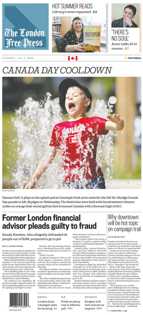Cover of The London Free Press