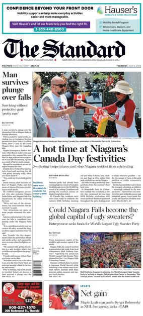 Cover of The Standard (St. Catharines)
