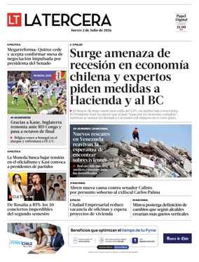 Cover of La Tercera