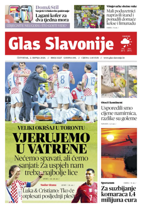 Cover of Glas Slavonije