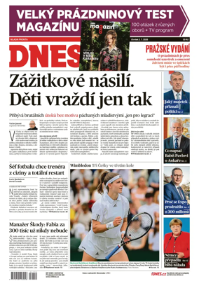 Cover of Dnes Prague Edition