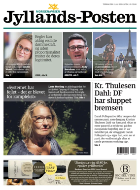 Cover of Jyllands-Posten
