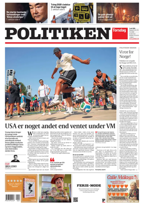 Cover of Politiken