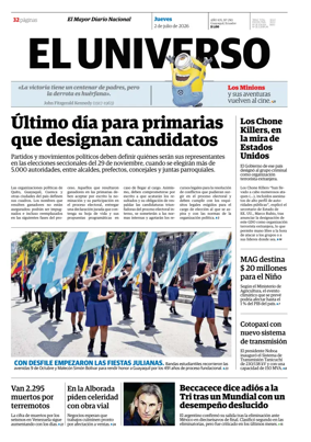 Cover of El Universo