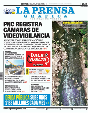 Cover of La Prensa Grafica