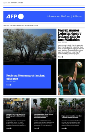 Cover of AFP English