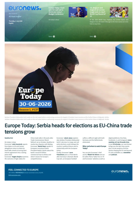 Cover of Euronews World Cup