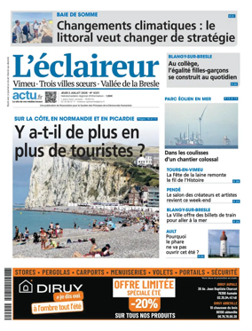 Cover of L'Eclaireur (Vimeu Trois villes soeurs Vallee de la Bresle)