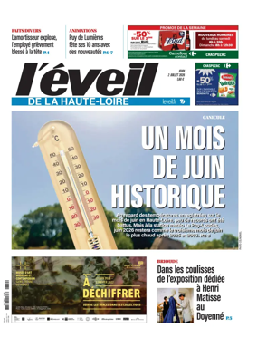Cover of L'Eveil de la Haute-Loire