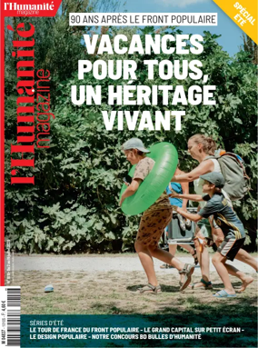 Cover of L'HUMANITE MAGAZINE
