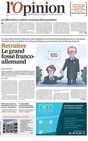 Cover of L'Opinion