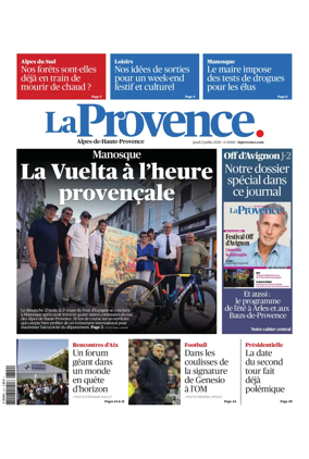 Cover of La Provence Alpes-de-Haute-Provence