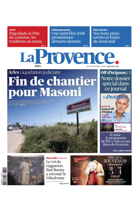 Cover of La Provence Arles