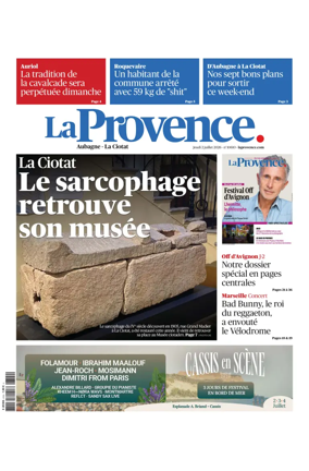 Cover of La Provence Aubagne-La Ciotat