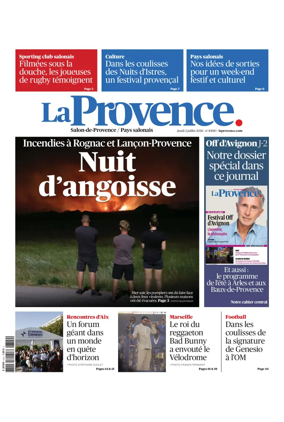 Cover of La Provence Salon-de-Provence / Pays salonais