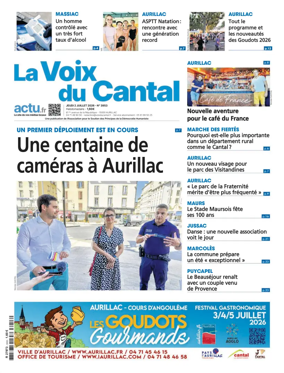 Cover of La Voix du Cantal