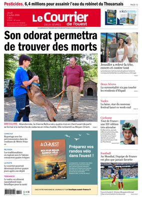 Cover of Le Courrier de l’Ouest (Deux-Sevres)