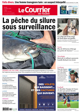 Cover of Le Courrier de l’Ouest (Saumur)