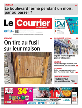Cover of Le Courrier Independant