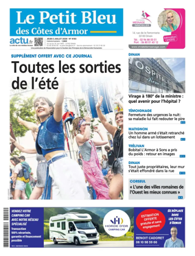 Cover of Le Petit Bleu