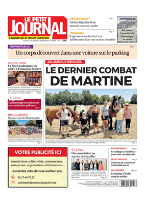 Cover of Le Petit Journal - L'hebdo de la Haute-Garonne