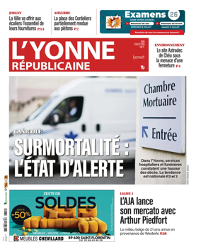 Cover of L'Yonne Republicaine