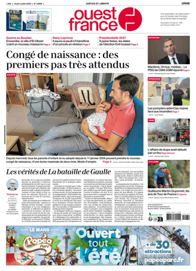 Cover of Ouest France (Orne)