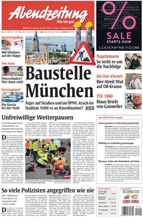Cover of Abendzeitung Munchen