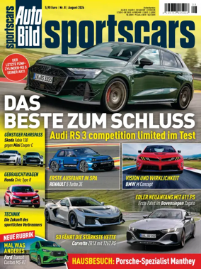Cover of Auto BILD Sportscars (Germany)