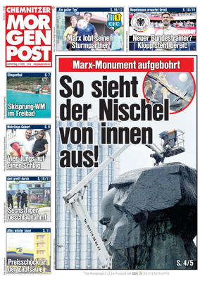 Cover of Chemnitzer Morgenpost