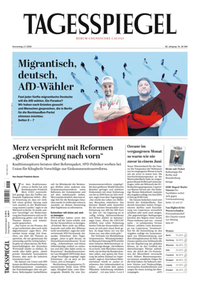 Cover of Der Tagesspiegel