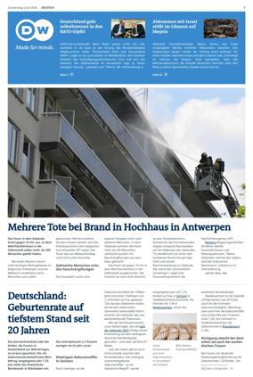 Cover of Deutsche Welle (German edition)